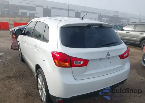 2015 Mitsubishi Outlander Sport Es из США, поврежденный, VIN 4A4AP3AW5FE039904